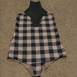 Acacia Plad one piece swim suit
